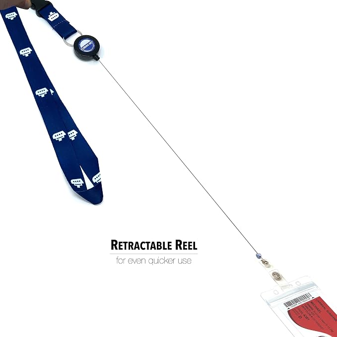 Cruise On Cruise Lanyard for Ship Cards – 2-Pack Retractable Badge & Waterproof - Image 9