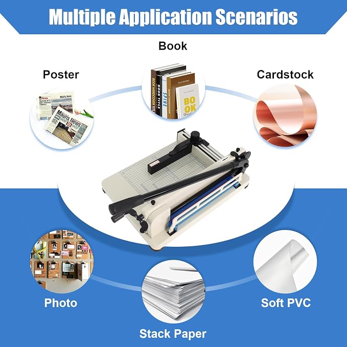 12 inch Heavy Duty Paper Cutter - Image 5