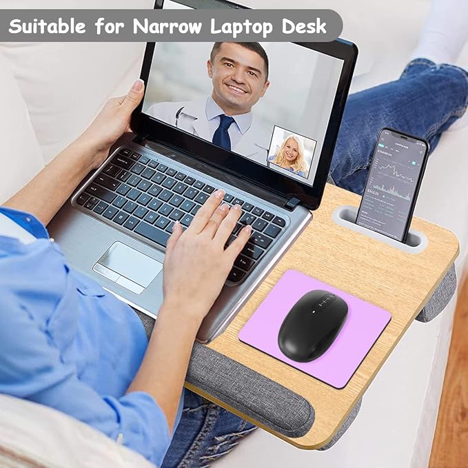 Dapesuom Small Mouse Pad, 5 x 6 Inch Thick Rubber Premium-Textured Non-Slip - Image 5