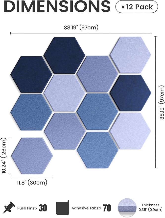 Fluxynara Hexagon Cork Board Alternative - Image 2