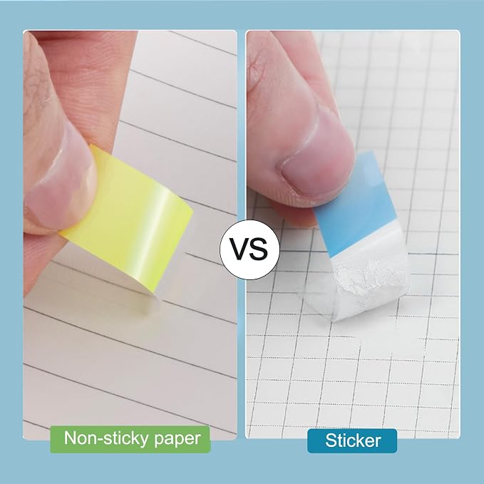 Golcellia Sticky Notes Tabs 900 Pieces Transparent Sticky Tabs, Writable - Image 4