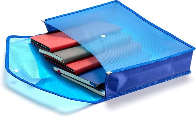 Plastic Wallet Folder Envelope Poly Envelope Expandable File Wallet Document - Image 5