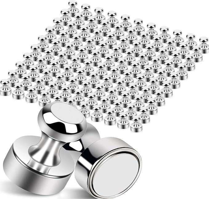 110Pcs Push Pin Magnets, Small Refrigerator Magnets Rare Earth Magnets by MINCIMagnetsManufacturer