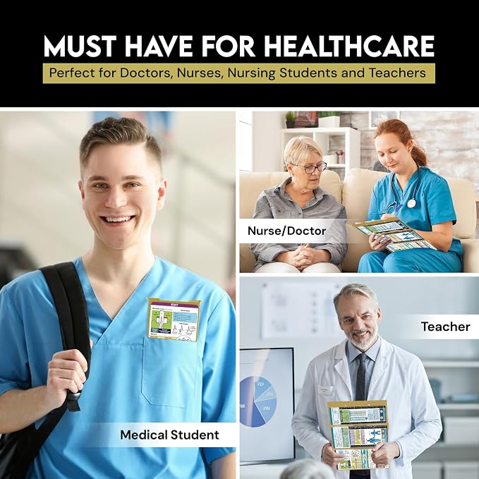 Nursing Clipboard EMT Edition 3 Layers Aluminum Foldable Nurse Clip Board - Image 6