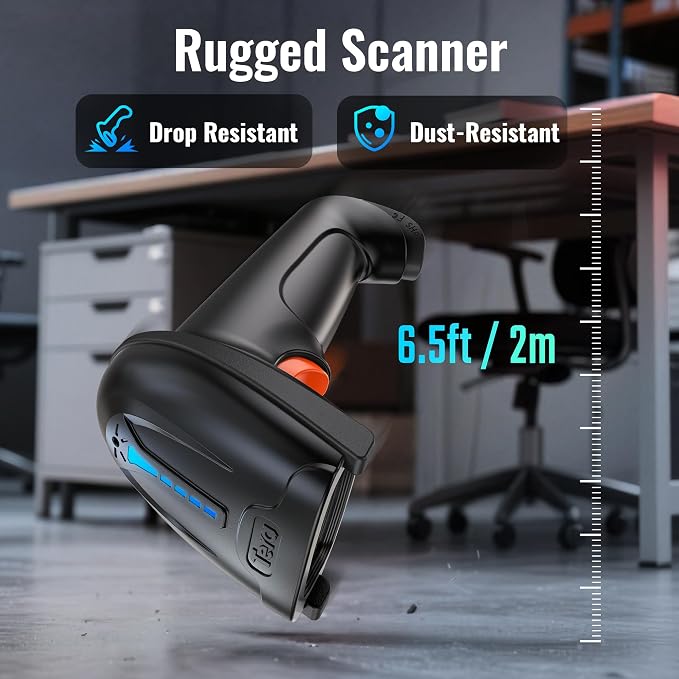 Tera Barcode Scanner with Battery Indicator: 2D Wireless, 2.4G Wireless - Image 5