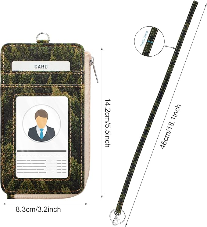 Badge Holder with Zipper - Image 3