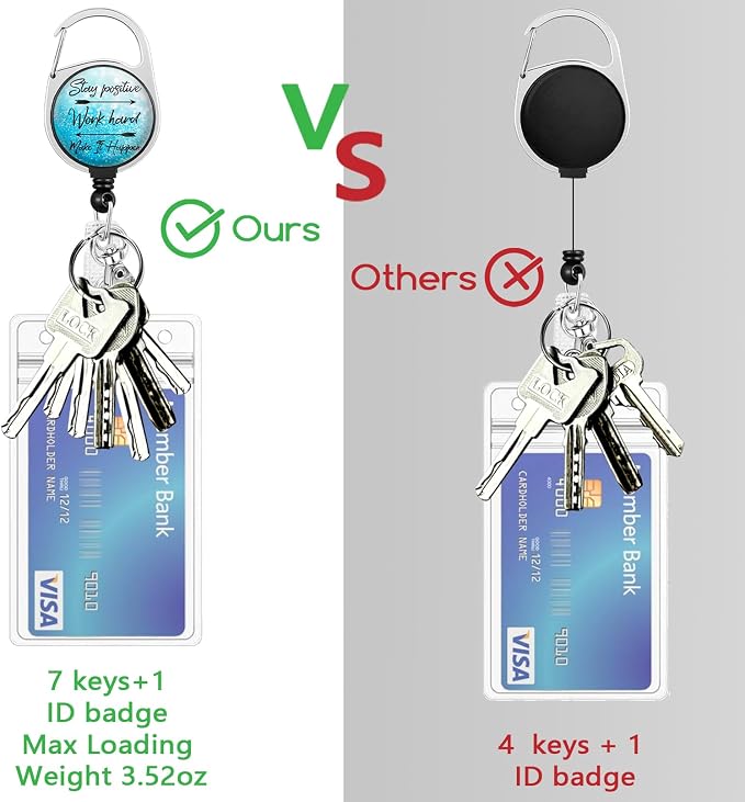 Piefly Lanyards for Id Badges, Positive Badge Holder - Image 6