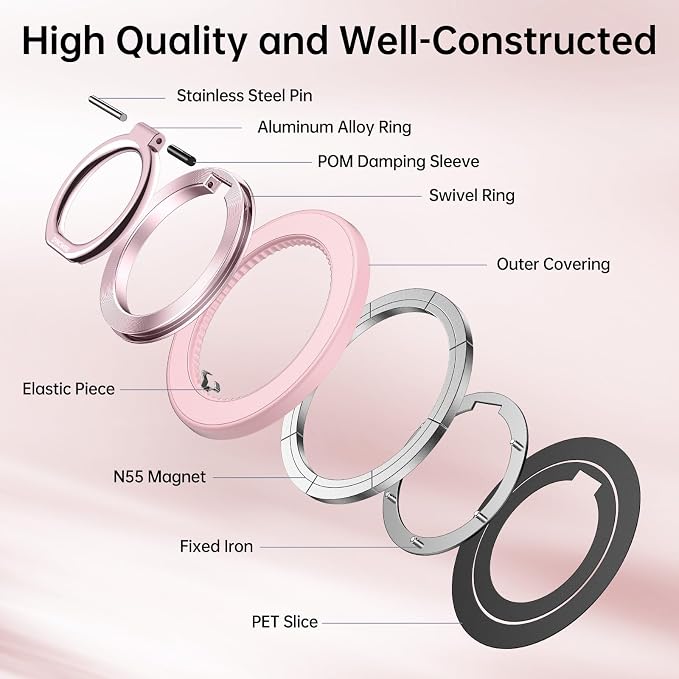 SYNCWIRE Magnetic Phone Ring Holder - Image 7