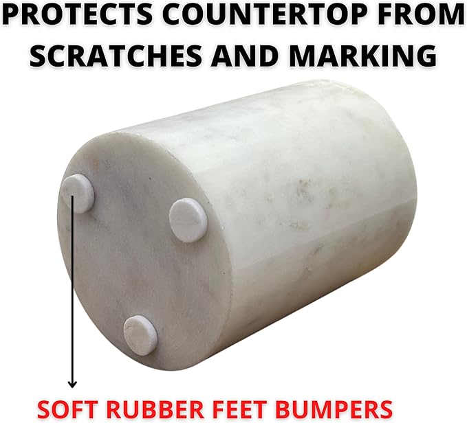 Natural Marble Pencil Pen Holder Stand for Desk, Makeup Brush Cup for Girls, Bathroom Tumbler Cup, Durable Office & Home Organizer Pencil Holder-DeskLoop Office