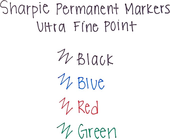 Sharpie Permanent Markers, Ultra-Fine Point - Image 5