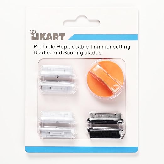 Likart 6-Pack Paper Cutter Replacement Blades kit, Portable Trimmer Cutting by Likart