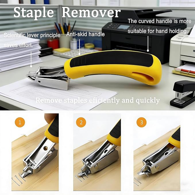 OFCOX 5Pcs Upholstery Staple Remover Tool Set, Heavy Duty Nail Puller Pliers - Image 5