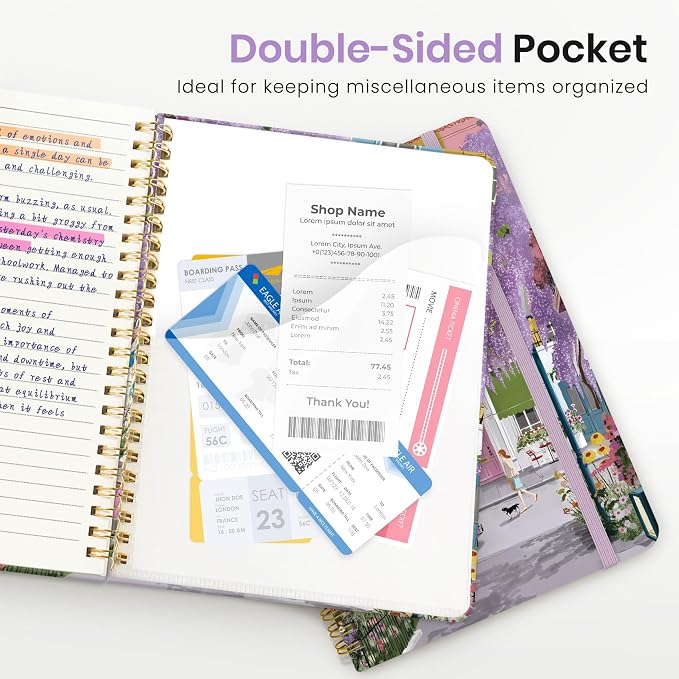 ZOTIA Lined Spiral Journal Notebook - Image 5