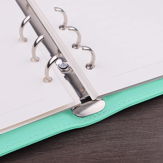Antner A6 Binder 6 Ring Refillable Notebook Planner - Image 4