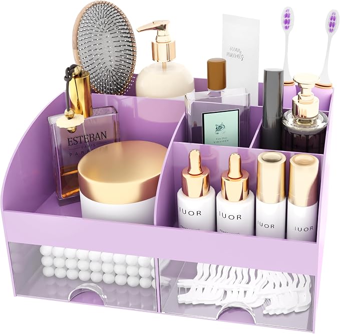 Makeup Organizer with Drawers, Cosmetic Storage - Image 2