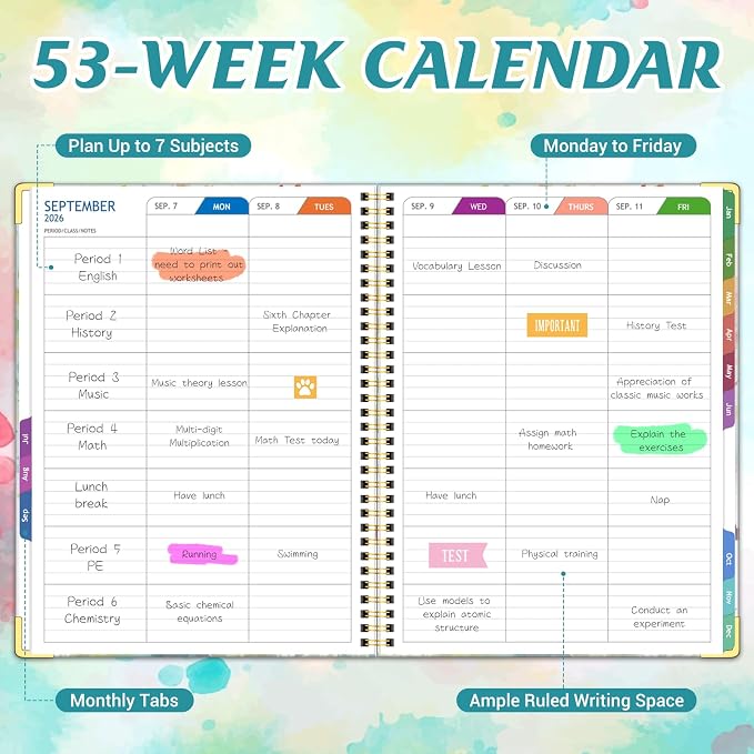 Teacher Planner 2026-2027 Academic Year, Jul.2026 - Image 5
