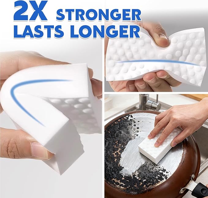 Glass Cooktop Cleaner Sponge, 10 Pack GRS Certified Stove Top Cleaner 2X - Image 5