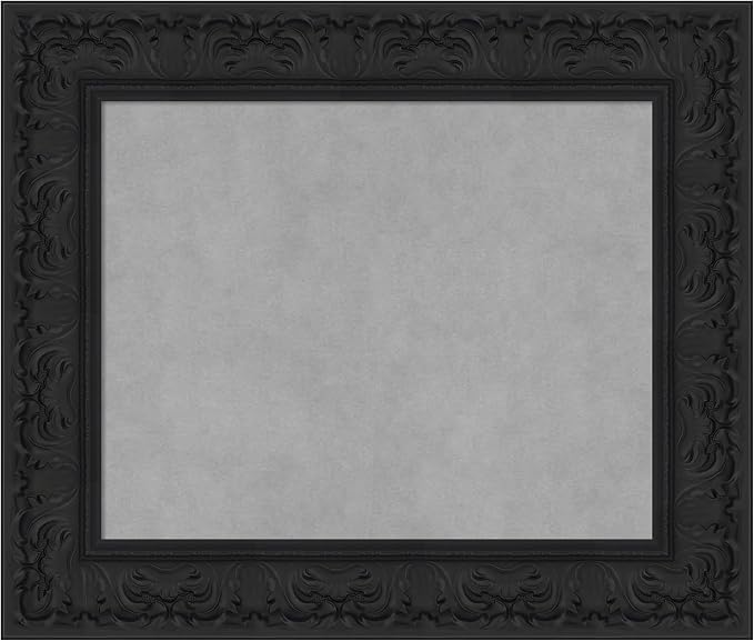 Amanti Art Black Framed Magnetic Board 23x27 Small Vision Board by AmantiArt