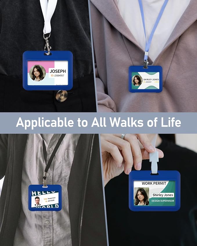 Uniclife 1 Pack ID Badge Holder - Image 6