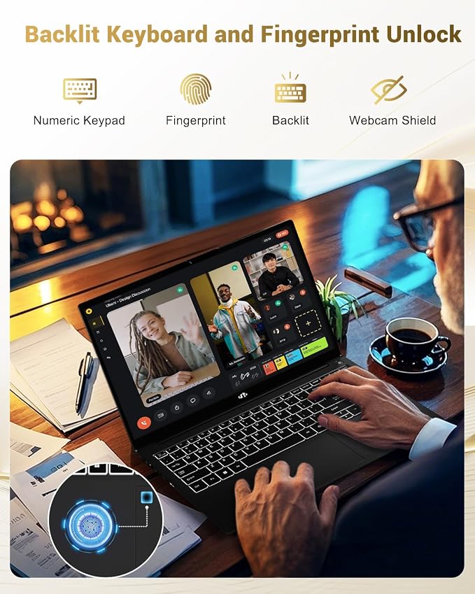 NIMO 15.6" IPS FHD-Gaming-Laptop, AMD Ryzen 7 8745HS 32GB DDR5 RAM 2TB SSD - Image 7