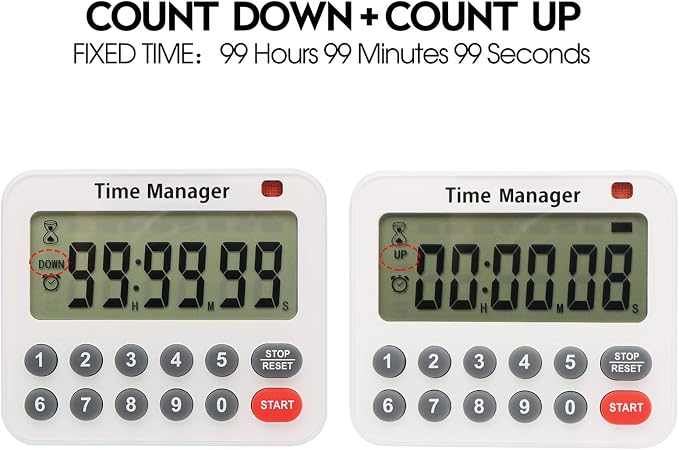 Digital Countdown Kitchen Timer - Image 2