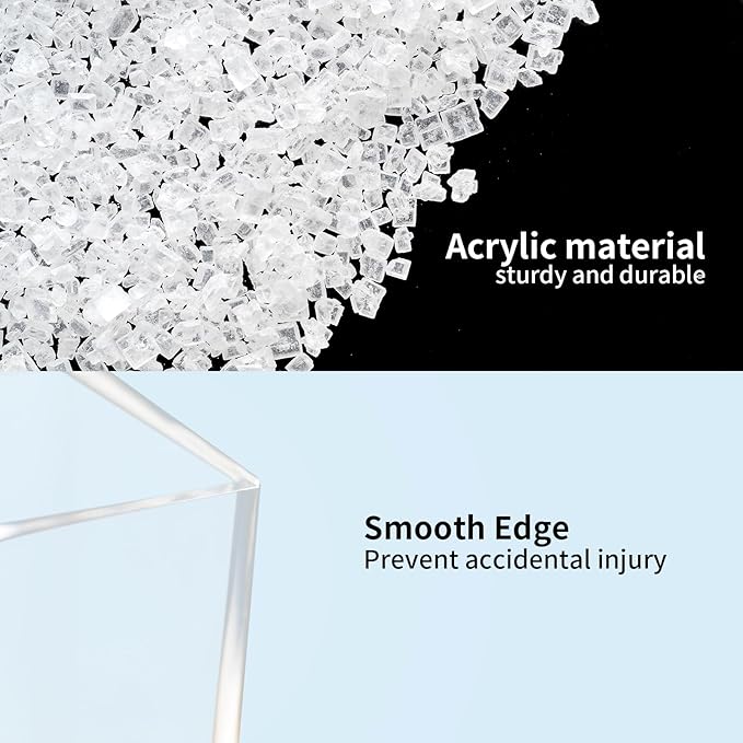 HSYMQ Desktop Clear Pen Holder - Image 4