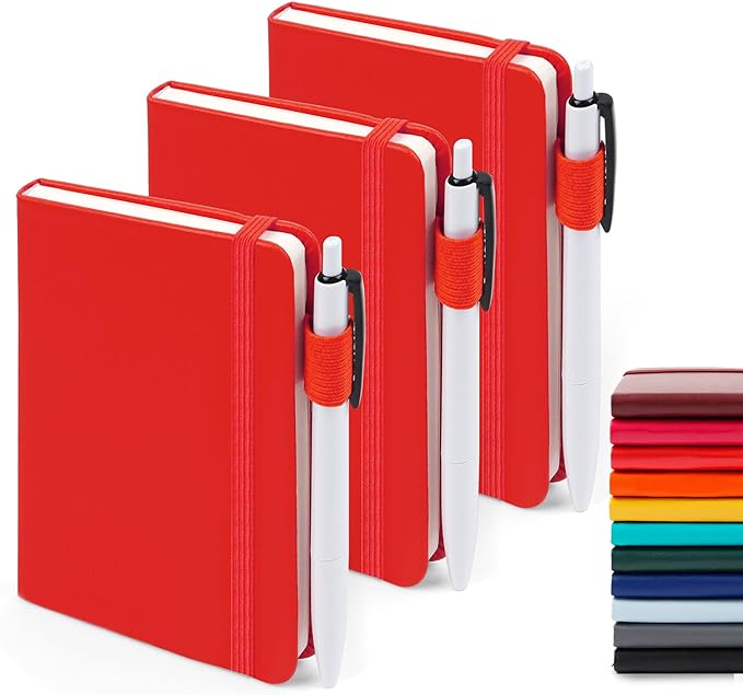 feela 3 Pack Pocket Notebook Journals by feela