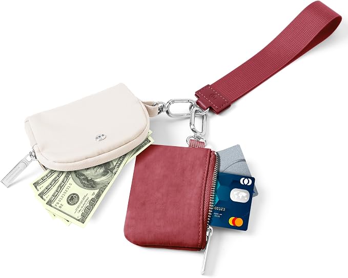 Mum's Memory Mini Zip Around Wristlet Wallets - Image 5