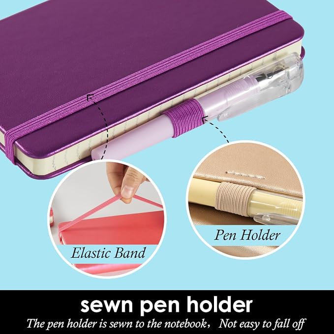 NIRMIRO 3 Pack Pocket Notebook Journal - Image 2