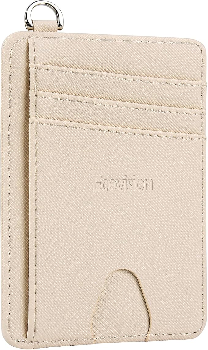 Slim Minimalist Front Pocket Wallet, RFID Blocking Credit Card Holder Wallet - Image 2