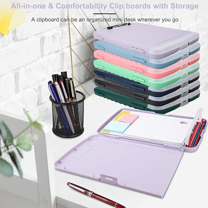 SFLHHDM Purple Clipboard, Clip Board 8.5x11, Teacher Clipboards - Image 7
