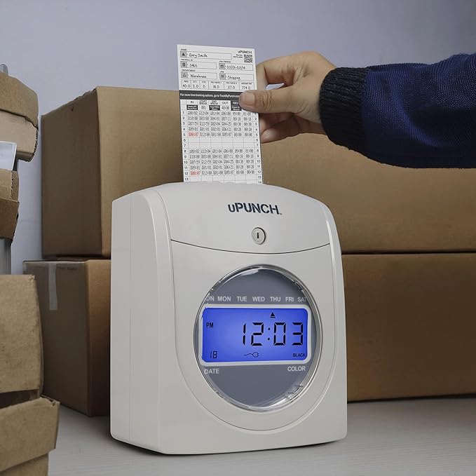 100 uPunch Time Cards for HN4000-DeskLoop Office