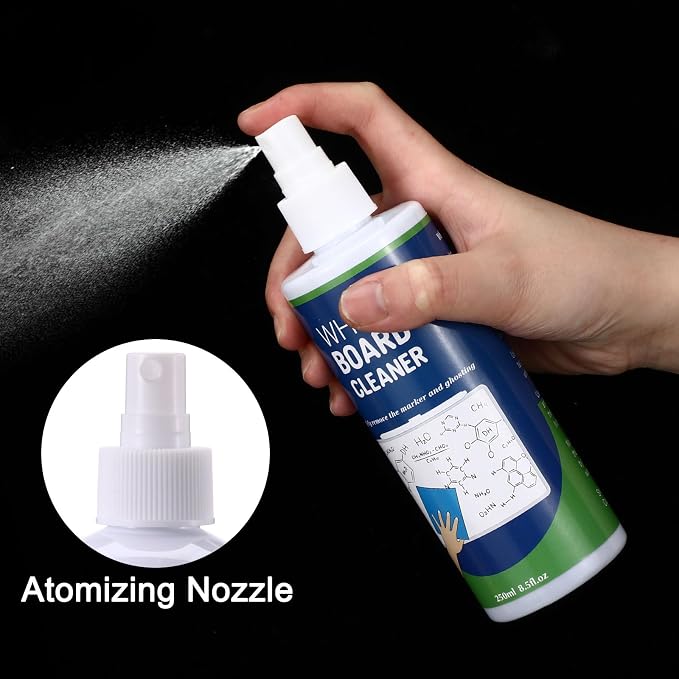 Dansib 12 Pack Whiteboard Cleaner Spray 8.5oz Dry Erase Board Cleaner - Image 3
