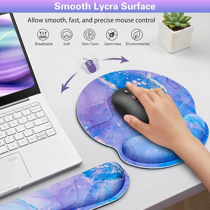 Mouse Pad Purple, Mouse Pad - Image 3