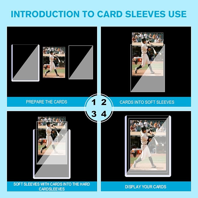 400 Card Sleeves Top Loaders for Cards - Image 4