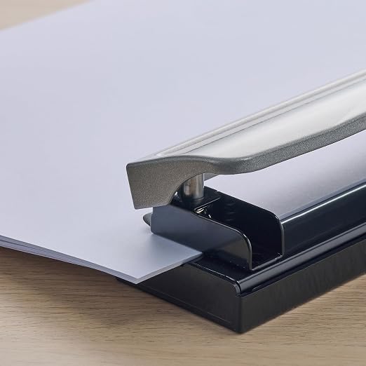 Bostitch 3 Hole Paper Punch, 15 Sheet Capacity, Metal Office Hole Puncher - Image 9