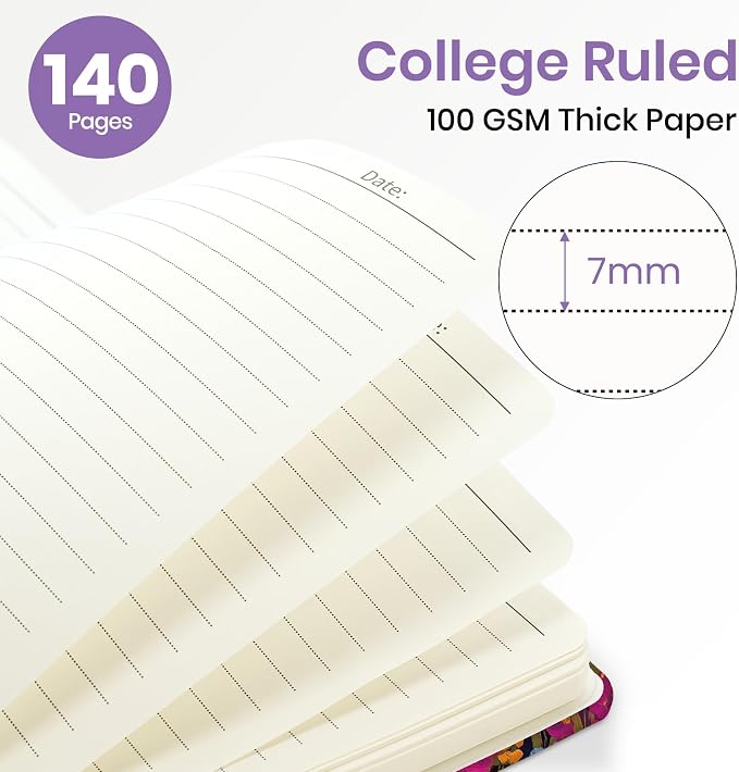 ZOTIA Lined Spiral Journal Notebook - Image 2