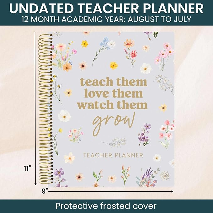 bloom daily planners New Undated Academic Year Teacher Planner & Calendar - Image 2