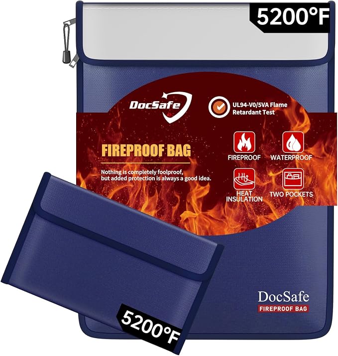 DocSafe Fireproof Document Bag by DocSafe