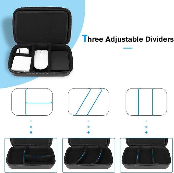 ProCase Hard Travel Electronic Organizer Case - Image 7