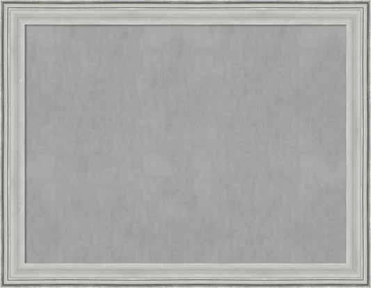 Amanti Art Silver Framed Magnetic Board 21x27 Medium Vision Board by AmantiArt
