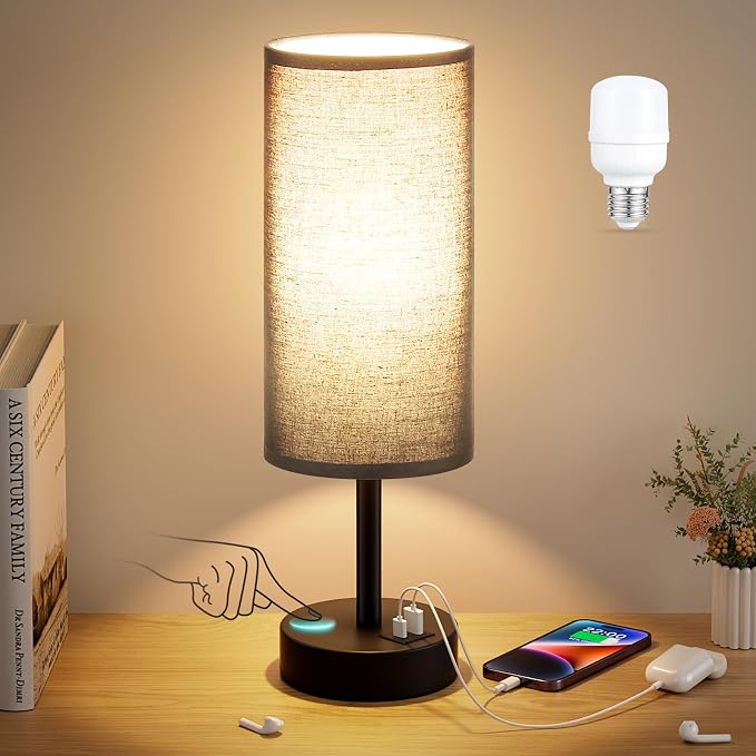 Dicoool Black Touch Bedroom Lamp - Image 7