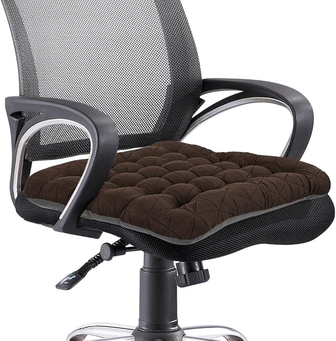 BUYUE Good Support Office Chair Cushion, Luxury Jacquard by BUYUE