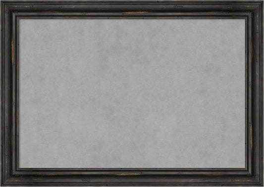 Amanti Art Black Framed Magnetic Board 19x27 Medium Vision Board by AmantiArt