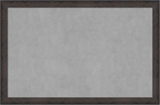 Amanti Art Black Framed Magnetic Board 23x35 Large Vision Board by AmantiArt