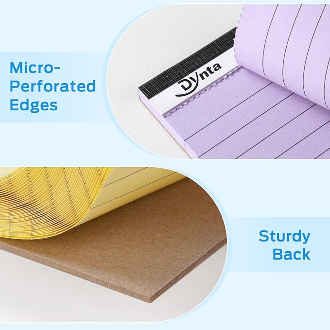 Dynta 36 Pcs 3x5 Note Pads, 45 Sheets Per College Ruled Mini Writing Pads - Image 6