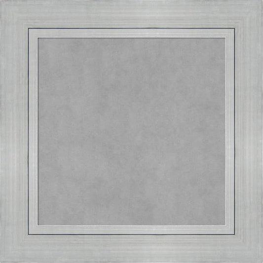 Amanti Art Silver Framed Magnetic Board 27x27 Medium Vision Board by AmantiArt