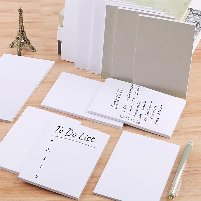 Note Pads 4x6 Inch, 12 Pack Blank Scratch Pads - Image 7