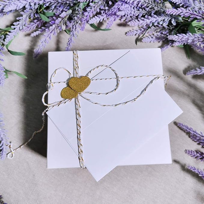 Supla 150 Pcs Bulk A2 Invitation Envelopes in White Peel & Press Self Seal 4 - Image 3