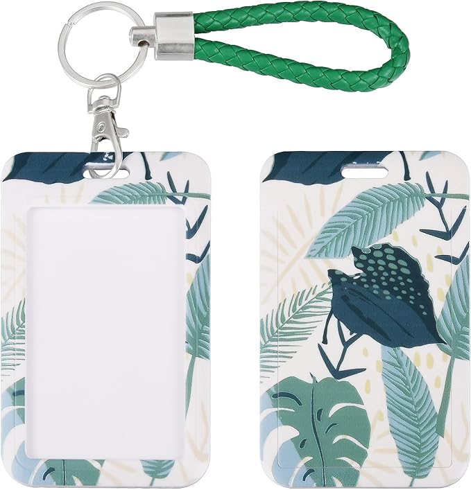 ID Card Badge Holder Key Chain by SHININGEYES